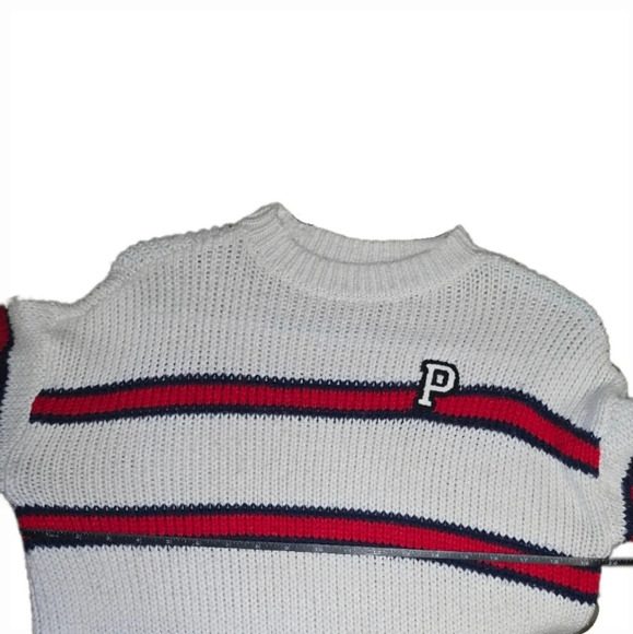 Victoria's Secret PINK Oversized Boyfriend Knit Pullover Sweater - Picture 10 of 12